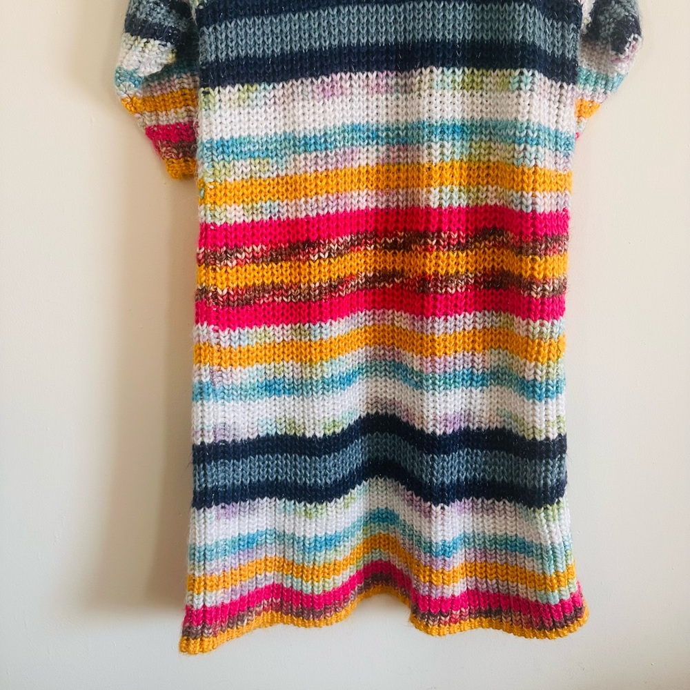 Anthropologie Rainbow Duster Cardigan One Size - Picture 12 of 12